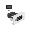 HDMI-moodul DeLOCK Easy 45 sirge 22,5 x 45 mm