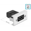 HDMI-moodul DeLOCK Easy 45 sirge 22,5 x 45 mm