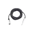 Helikaabel Omnitronic 3022519D 10 m XLR 3-kontaktiline 6,35 mm must