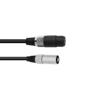 Omnitronic 30225590 helikaabel Speakon XLR 1m must