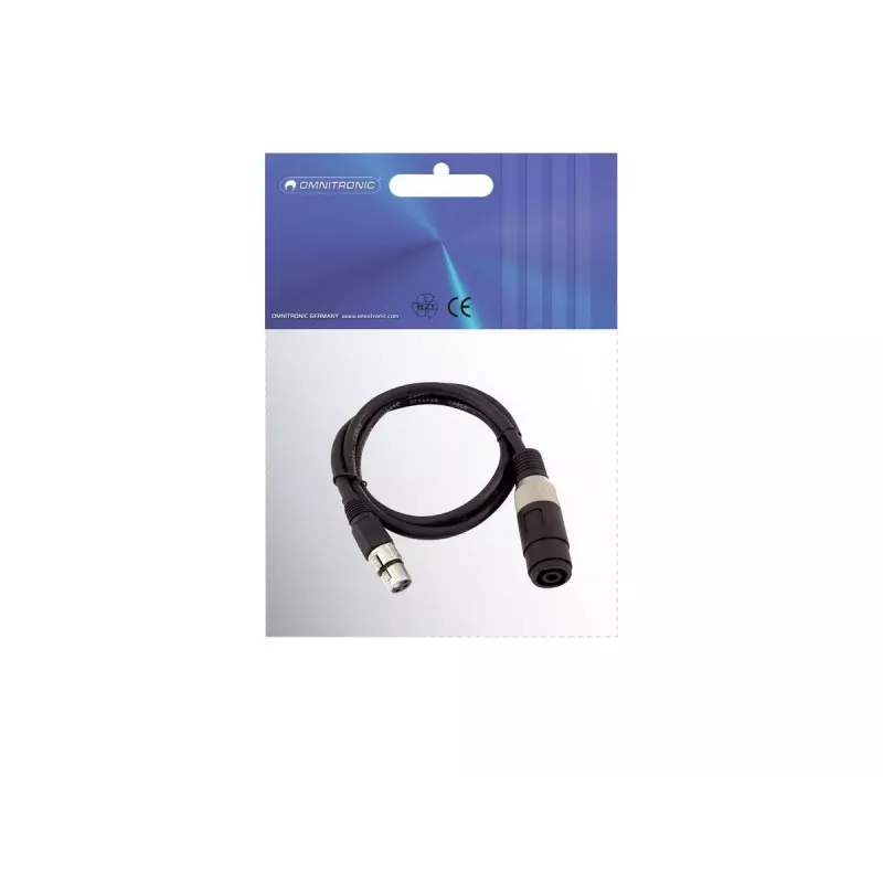 Helikaabel 1 m Omnitronic 30225600