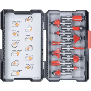 Otsakukomplekt KWB 757295 12 tk