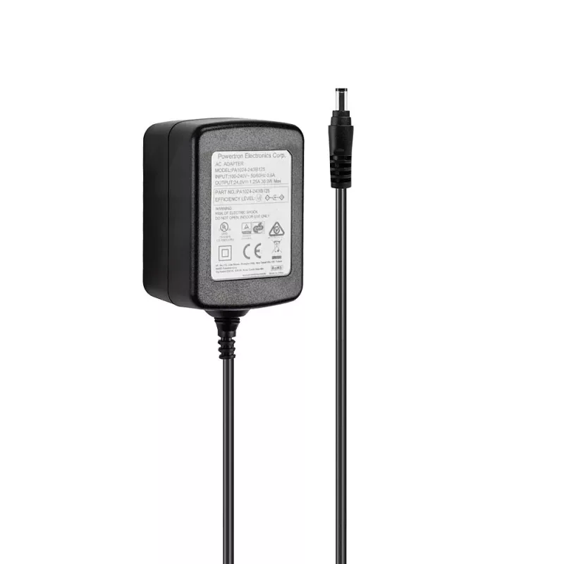 Lindy 24 V DC 1,25 A mitme riigi toiteplokk, 5,5/2,1 mm