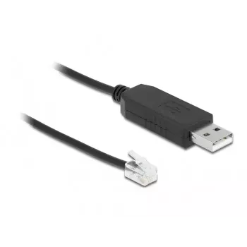 DeLOCK 66738 USB-RS-232 RJ10 adapterkaabel Meade Autostarile