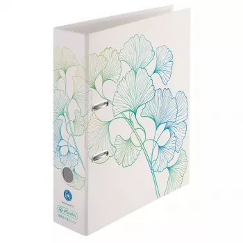 Ring binder A4 Herlitz 50033409 Blue roheline Valge