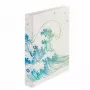 Ring Binder A4 Herlitz 50033416 Blue roheline Valge