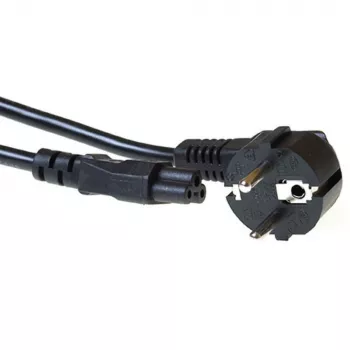 ACT Powercord võrgupistik CEE 7/7 isane (nurga all) - C5 must 1,5 m