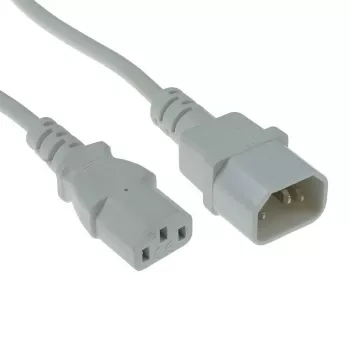 Toitejuhe C13 - C14 valge 0,3 m ACT AK5422