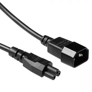 Toitekaabel C14 - C5 1m ACT must 250V 2.5A
