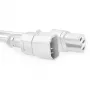 ACT toitejuhe C14 - C15 valge 2 m