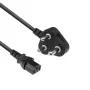 Toitekaabel ACT Powercord India/SA pistik - C13 must 2,5 m