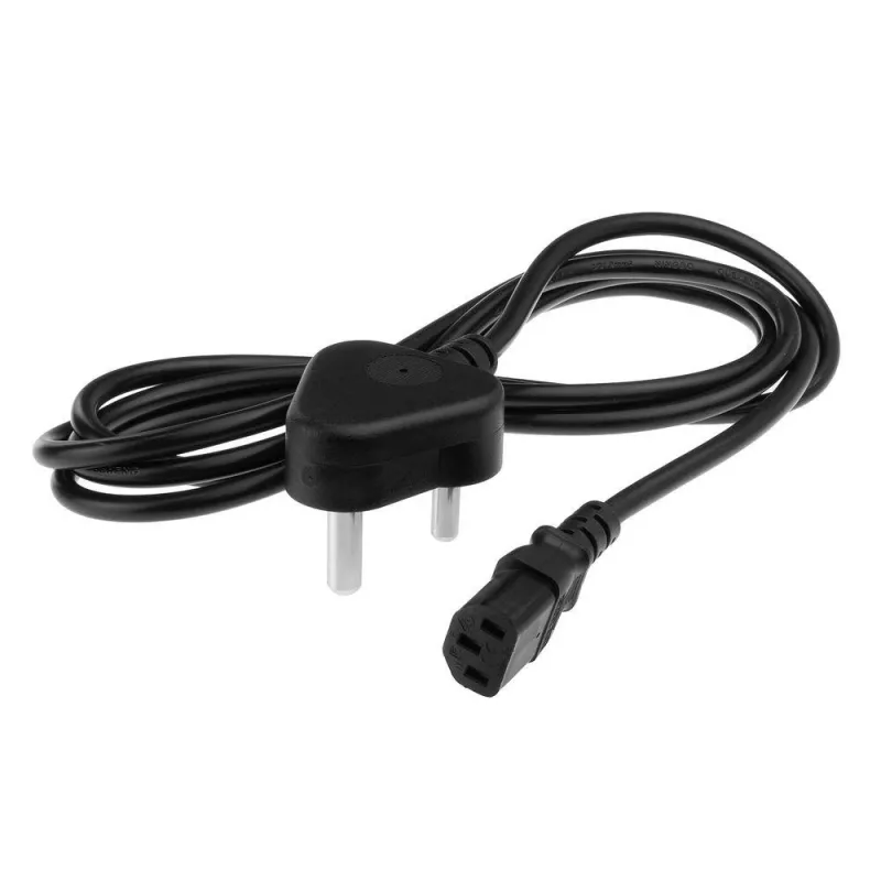 Toitekaabel ACT Powercord India/SA pistik - C13 must 2,5 m