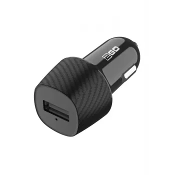 Mobiilseadme laadija 2GO 797258 universaalne must sigaretisüütaja auto 12/24V