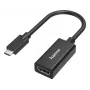 Video adapter HAMA USB-C to HDMI Ultra‑HD 4K (mudel 00300087) — passiivne video/audio ühendus