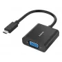 Hama 00300088 videokaabli adapter USB USB-C VGA (D-Sub) Must