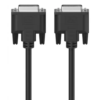 Hama 00300104 DVI-kaabel 1,5 m DVI-I Must