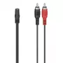 Helikaabel Hama 00305040 3,5 mm emane kuni 2 x RCA isane must