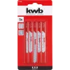 Pusleleht KWB 617290 kiirlõiketerasest HSS 5 tk