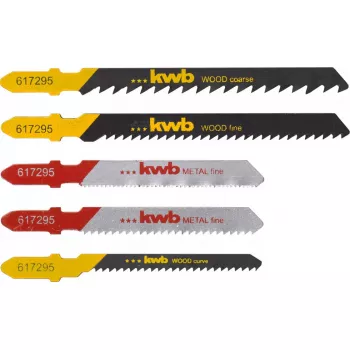 Tikksaeleht KWB 617295 Kõrgsüsinikteras HCS 5 tk