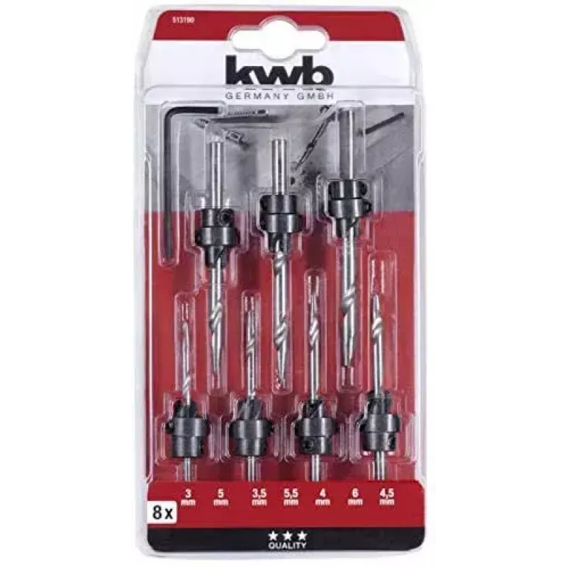 Puuritera KWB 513190 Karastatud Teras 11mm Sügavus 205mm Kõrgus