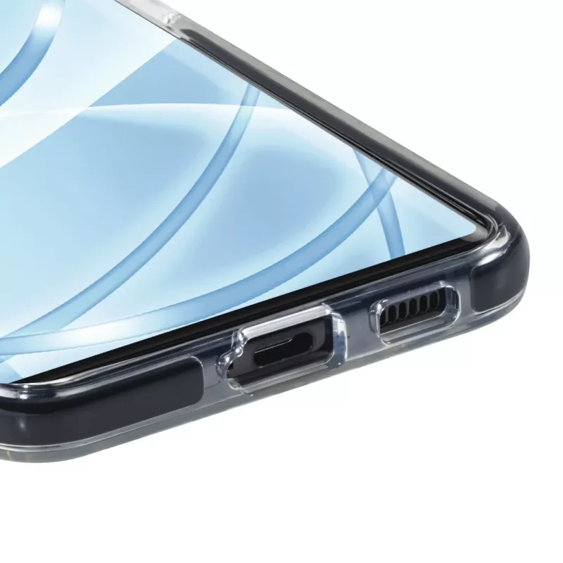 Hama Protector mobiiltelefoni ümbris 16,8 cm (6,6 tolli) kate Must, Läbipaistev