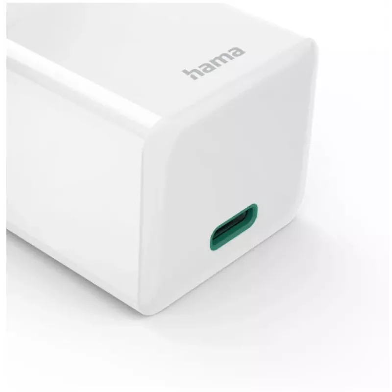 Hama 00125139 mobiilseadme laadija Peakomplekt, Akupank, Nutitelefon, Tahvelarvuti Valge Vahelduvvool Kiirlaadimine Siseruumides