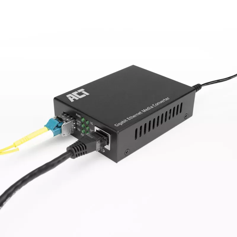 Võrgumeediumimuundur ACT AC4451 1000 Mbit/s Multi-mode Single-mode Must