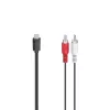 Hama 00200730 audio kaabel 1.5 m RCA USB Must