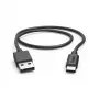 Hama 00201705 USB-kaabel USB 2.0 0,5 m USB A USB C Must
