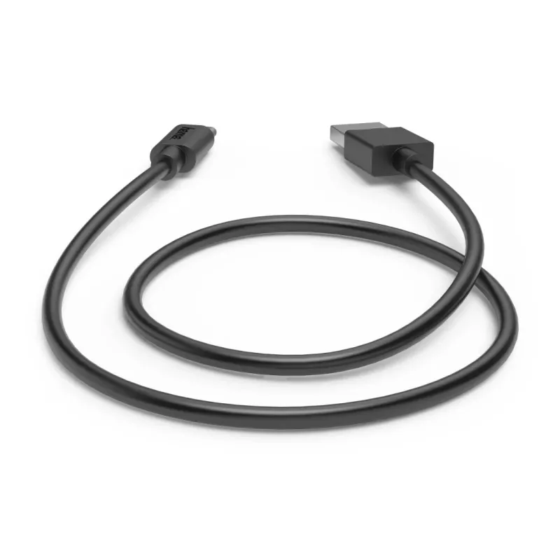 Hama 00201705 USB-kaabel USB 2.0 0,5 m USB A USB C Must