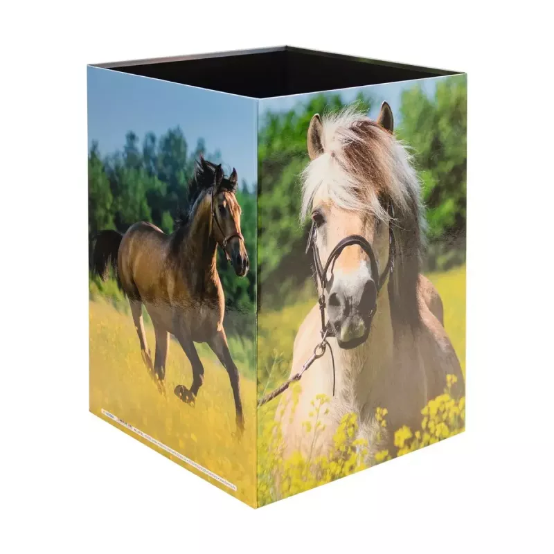 Wastebasket Herma Horse Meadow 19741 Charming design for kids