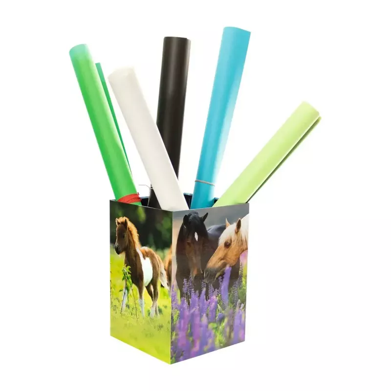 Wastebasket Herma Horse Meadow 19741 Charming design for kids