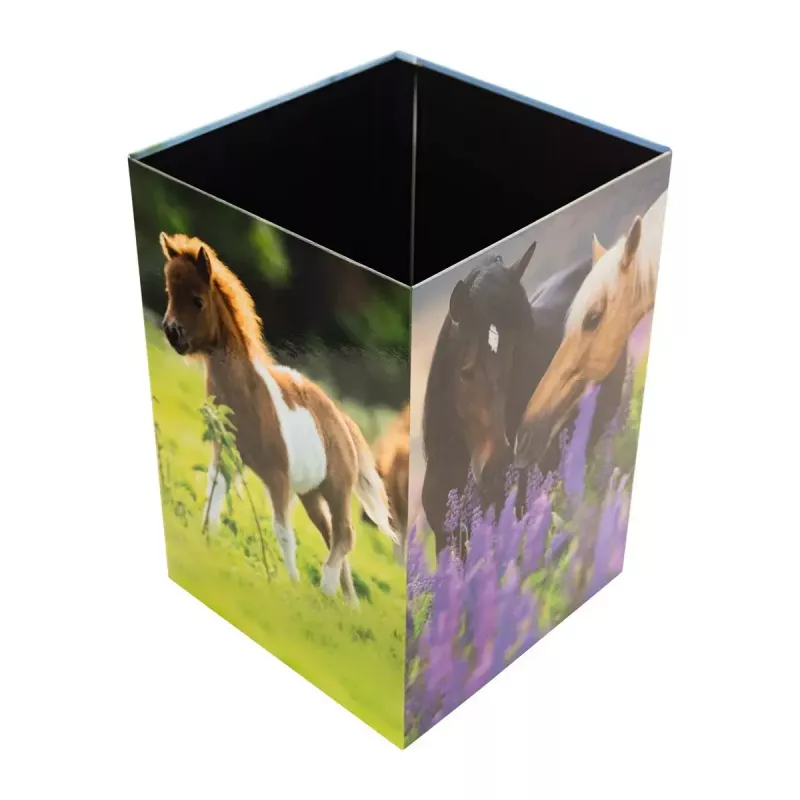 Wastebasket Herma Horse Meadow 19741 Charming design for kids