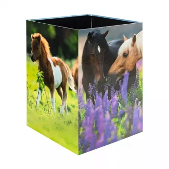 Wastebasket Herma Horse Meadow 19741 Charming design for kids