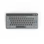 Hama WK-700 klaviatuur kodu/kontor Bluetooth QWERTZ saksa Antratsiit, must, sinine