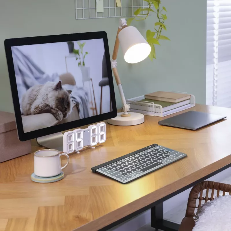 Hama WK-700 klaviatuur kodu/kontor Bluetooth QWERTZ saksa Antratsiit, must, sinine