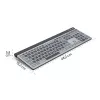 Hama WK-750 klaviatuur Kodu/Kontor Bluetooth QWERTZ Saksa antratsiit, must, sinine