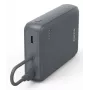 Hama “Travel” akupank integreeritud kaabliga, 10000mAh, 2 väljundit: 2x USB-C, antratsiit