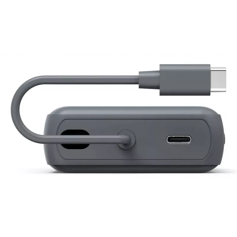 Hama “Travel” akupank integreeritud kaabliga, 10000mAh, 2 väljundit: 2x USB-C, antratsiit