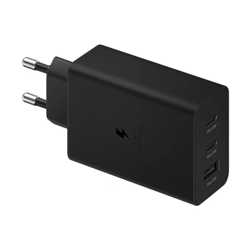 Samsung EP-T6530NBEGWW mobiilseadme laadija Universaalne Must Vahelduvvool Kiirlaadimine Siseruumides