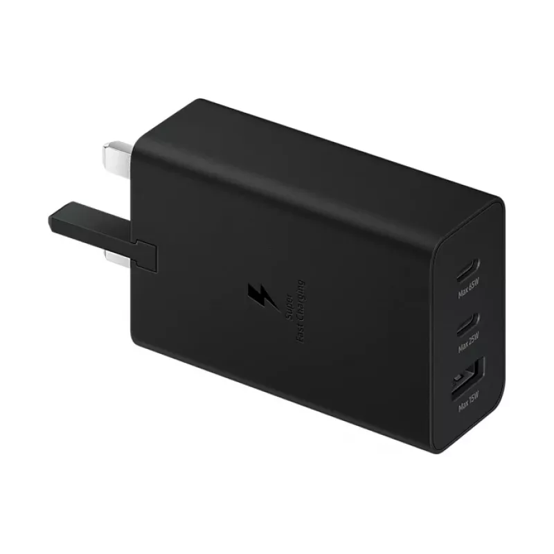 Samsung EP-T6530NBEGWW mobiilseadme laadija Universaalne Must Vahelduvvool Kiirlaadimine Siseruumides