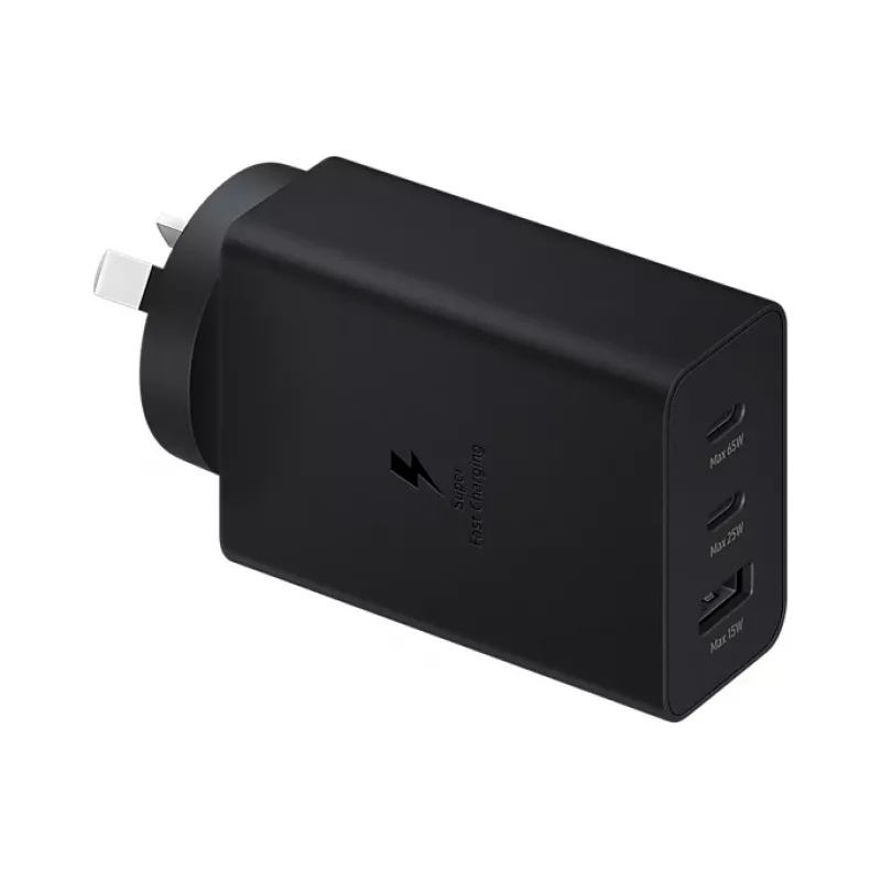 Samsung EP-T6530NBEGWW mobiilseadme laadija Universaalne Must Vahelduvvool Kiirlaadimine Siseruumides