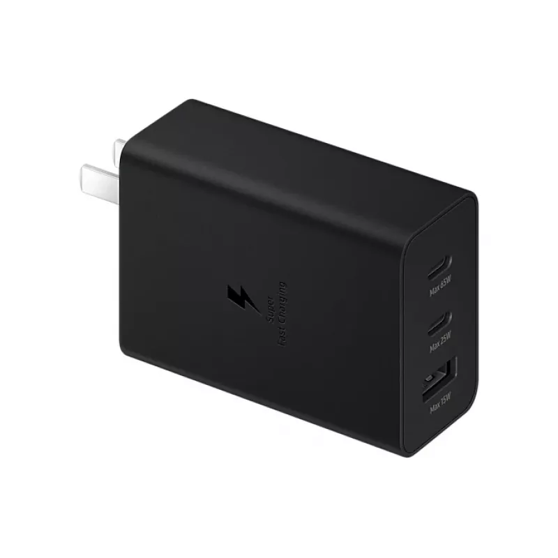 Samsung EP-T6530NBEGWW mobiilseadme laadija Universaalne Must Vahelduvvool Kiirlaadimine Siseruumides