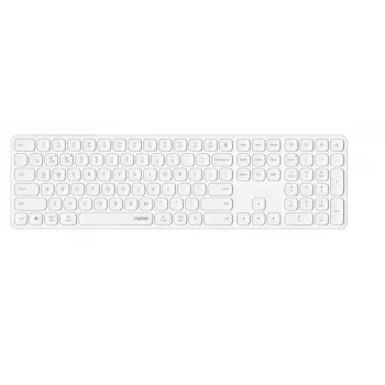 Bluetooth-klaviatuur Rapoo 00228034 QWERTZ saksa juhtmevaba valge