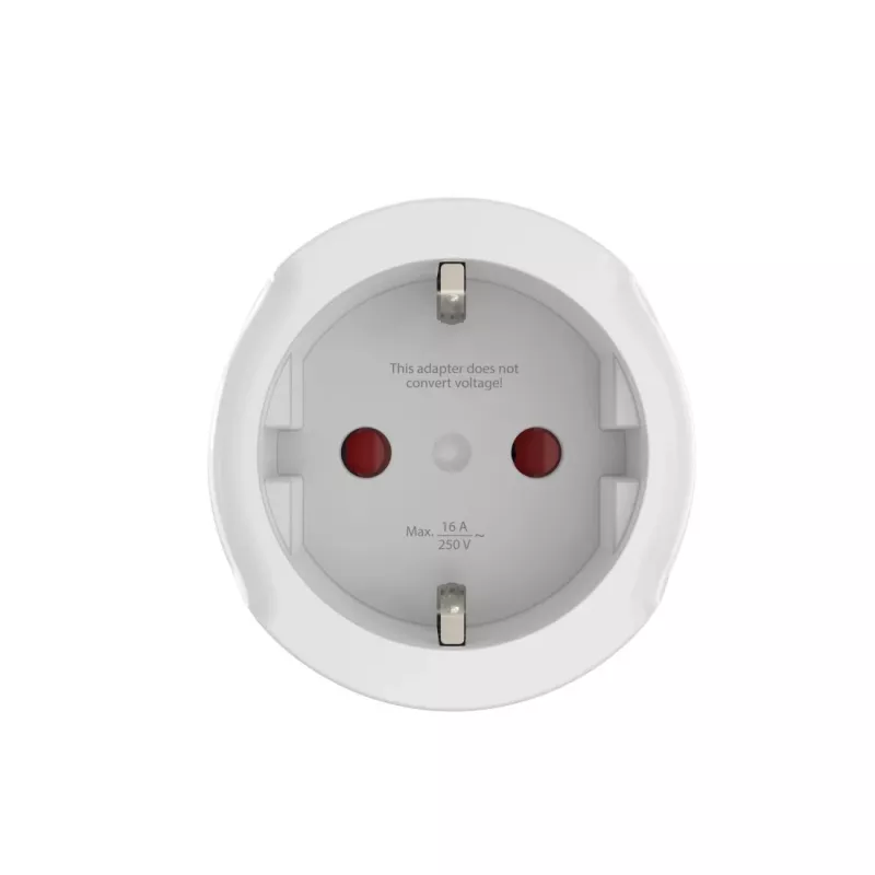 Hama 00223484 toitepistiku adapter Type J Type C (Europlug) Valge