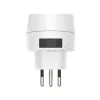 Hama 00223484 toitepistiku adapter Type J Type C (Europlug) Valge