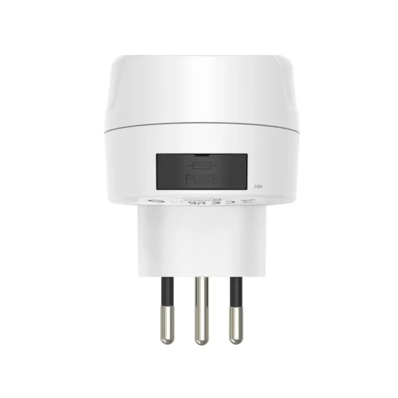 Hama 00223484 toitepistiku adapter Type J Type C (Europlug) Valge
