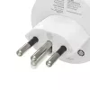 Hama 00223484 toitepistiku adapter Type J Type C (Europlug) Valge