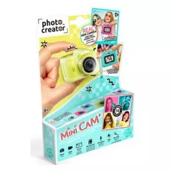 Digitaalne lastekaamera Canal Toys Photo Creator CLK062 kollane 0,96-tollise LCD-ekraaniga, MicroSD tugi, USB