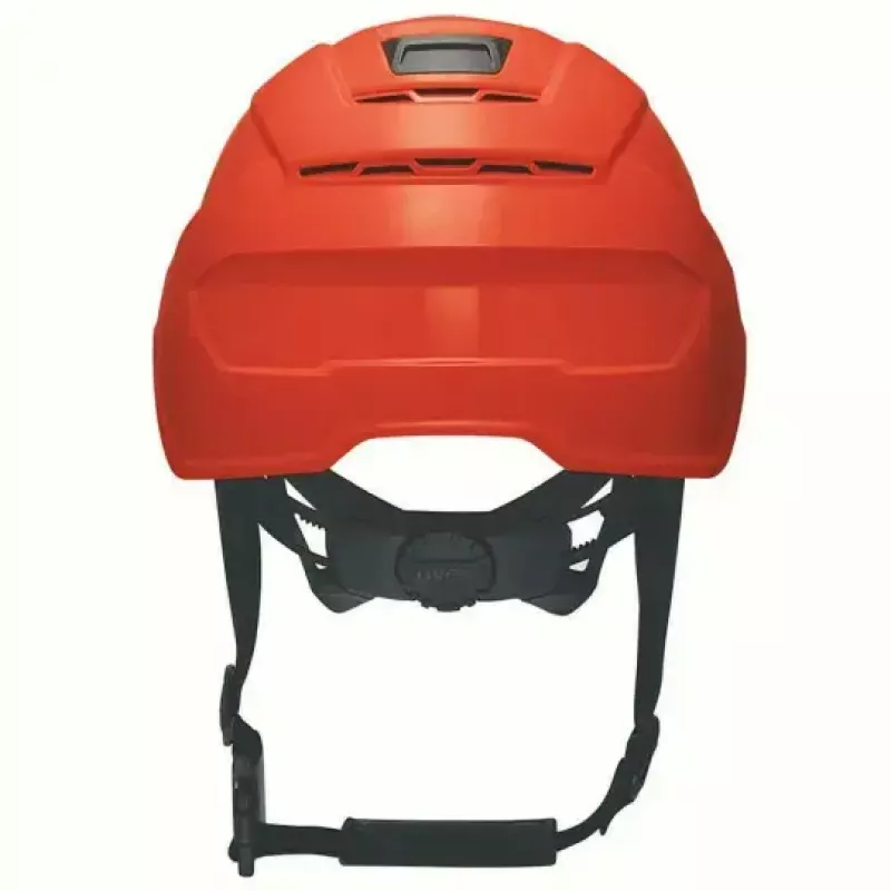 Kaitsepeakate UVEX 9731333 — HDPE plastik, punane, reguleeritav 51–65 cm